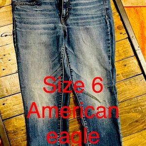 American eagle jeans size 6
